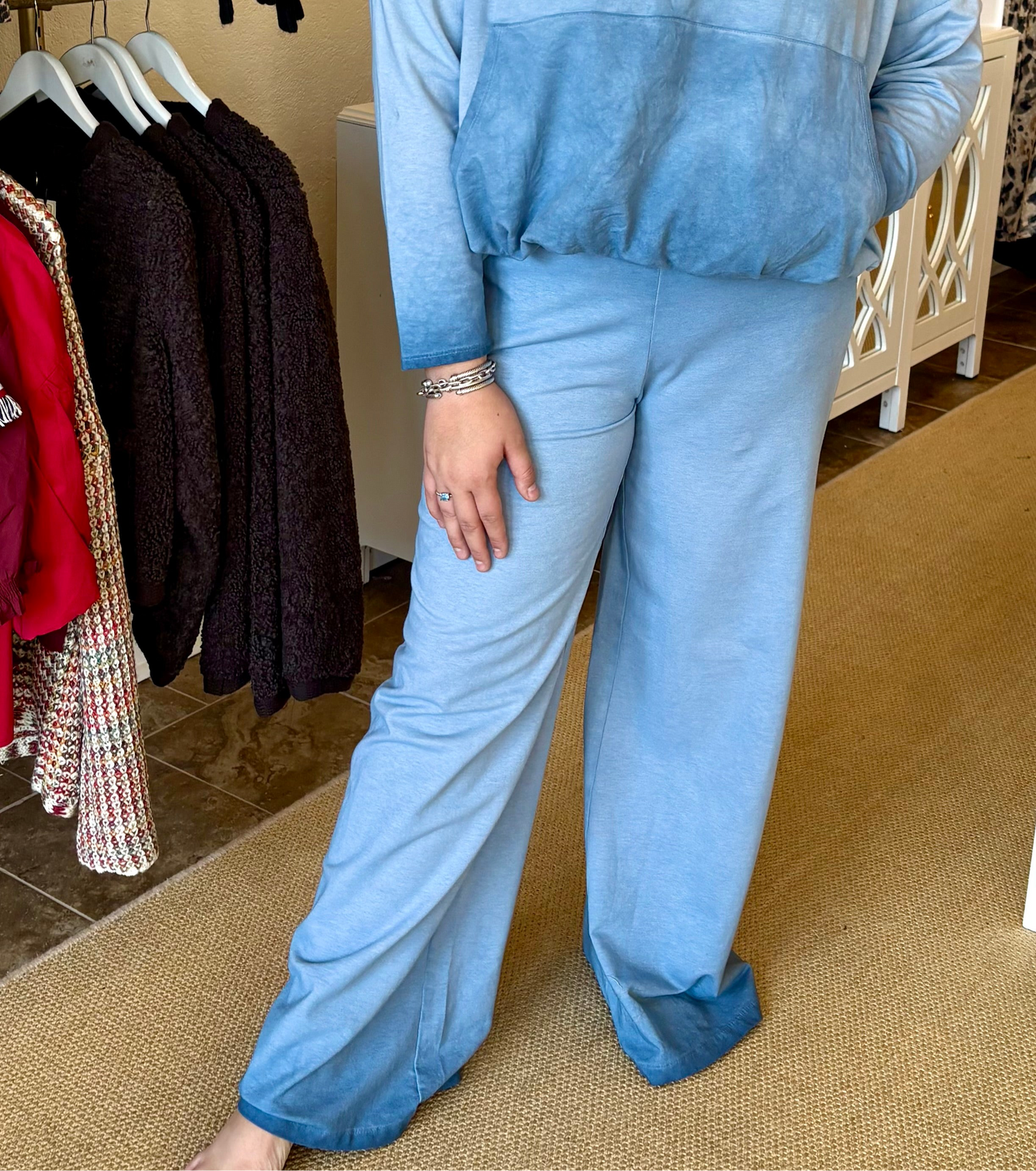 JAQUELINE PANTS - BLUE WASH