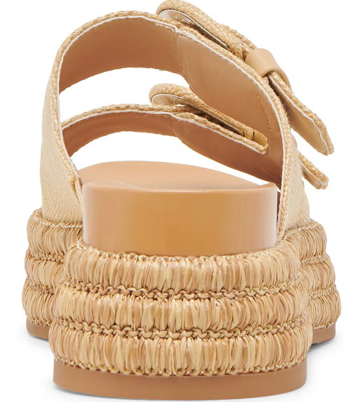 WITNY RAFFIA BUCKLE SANDLE