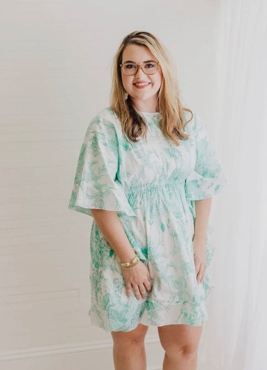 LYDIA COVERUP/KAFTAN - MINT