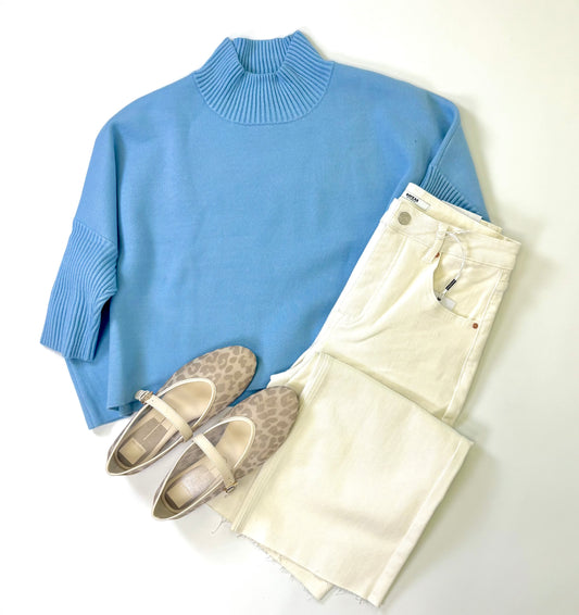 HATTIE SWEATER - LT. BLUE