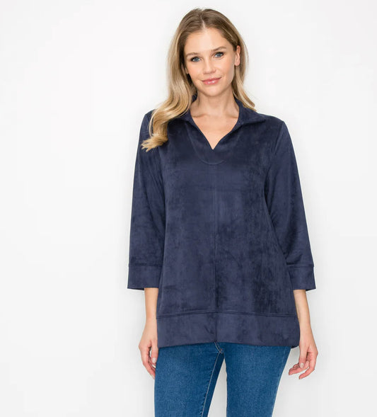 EMMA TOP - NAVY