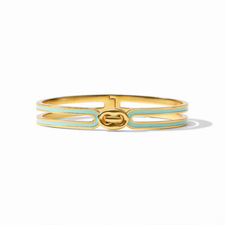 LAGUNA ENAMEL HINGE BANGLE