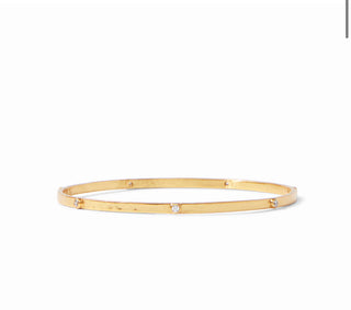 CRESCENT STONE BANGLE