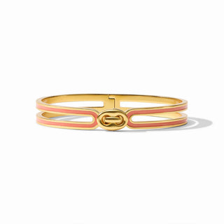 LAGUNA ENAMEL HINGE BANGLE