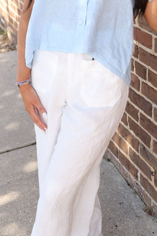 MARIE PANTS - LINEN