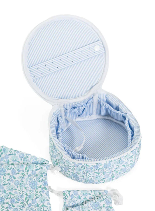 LUXE QUILTED JEWEL ROUND