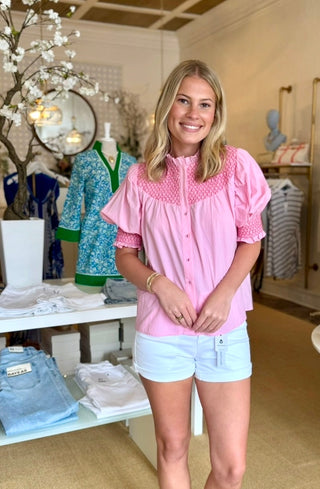 THEO BLOUSE - PINK