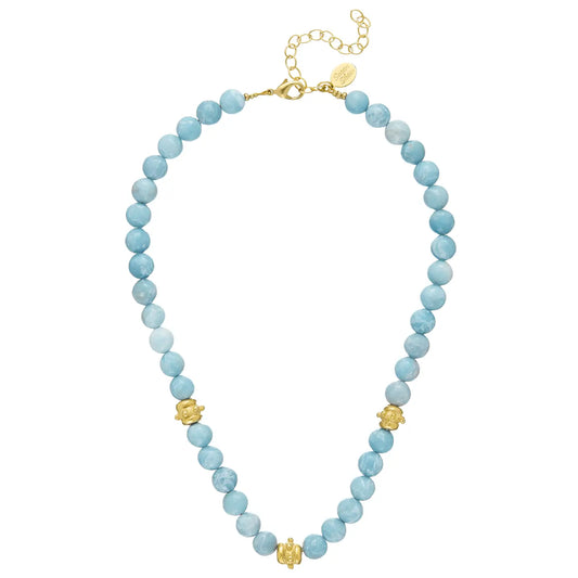 BLUE JASPER NECKLACE