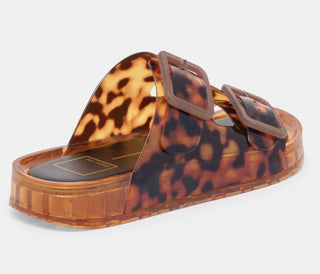 JULIO SANDALS TORTOISE VINYL