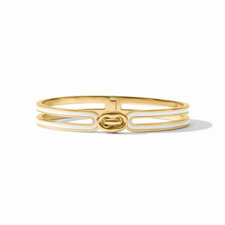 LAGUNA ENAMEL HINGE BANGLE