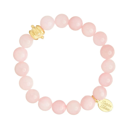 BAILEY BRACELET - PINK JADE
