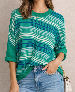 AJA TOP - VERDE MULT