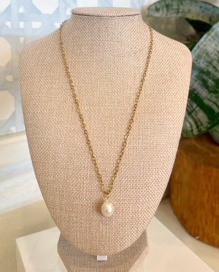 PEARL DRPP NECKLACE