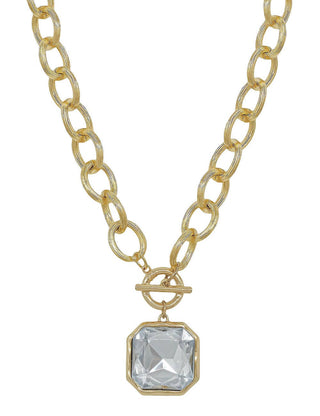 CHUNKY STONE NECKLACE